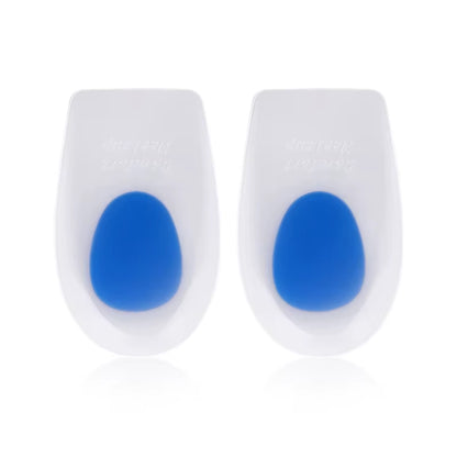 Heel Cups for Heel Pain Relief Long-Lasting Silicone Inserts for Plantar Fasciitis Heel Spurs Achilles Tendonitis